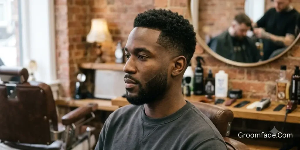 Mid Taper Fade Black