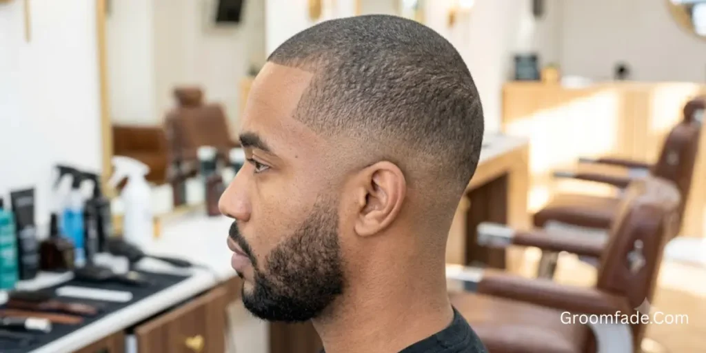 Mid Taper Fade Buzz Cut