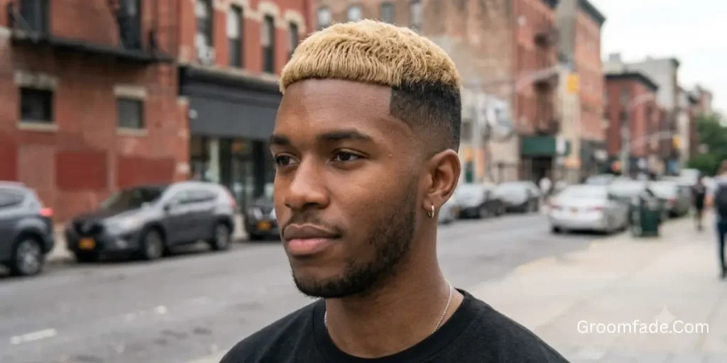 Mid Taper Fade French Crop