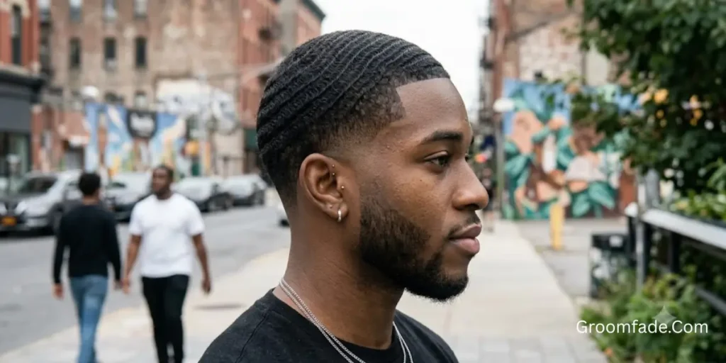 Mid Taper Fade Waves