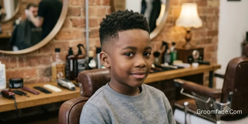 Mid Taper Fade for Kids