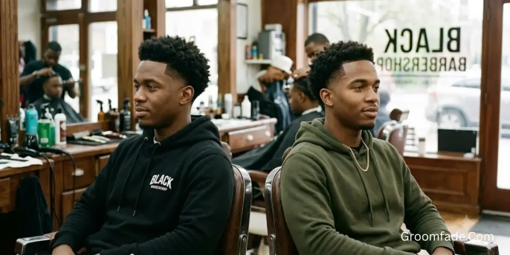 Mid Taper Fade vs Low Taper Fade Black Male