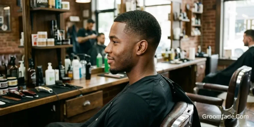 Ninja Low Taper Fade With Short Hair