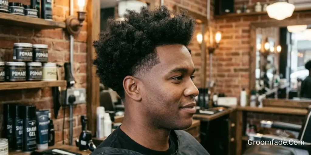 Ninja Low Taper Fade With Thick Hair