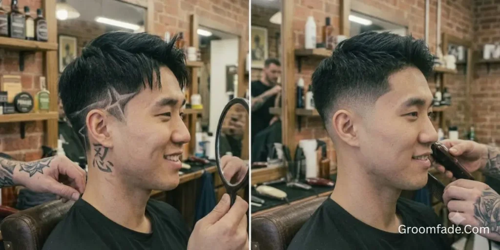 Ninja Low Taper Fade vs. Mid Taper Fade