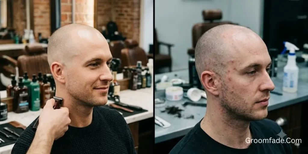 Pros and Cons of a Bald Fade Haircut