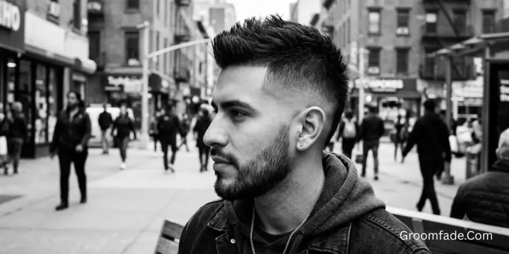 Short Mohawk Fade