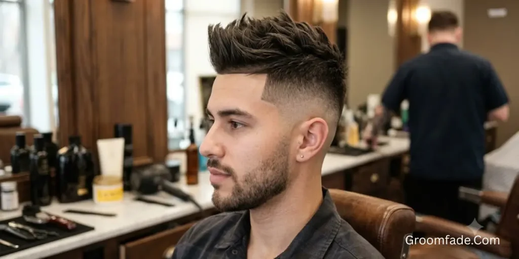Skin Fade Faux Hawk