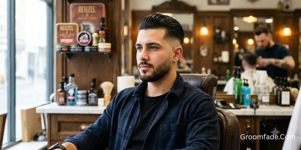 Slick Back Fade