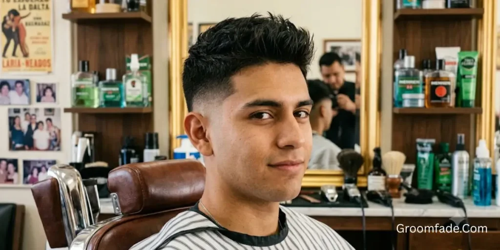 Style a Hispanic Mexican Low Taper Fade