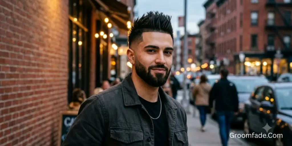Taper Fade Faux Hawk