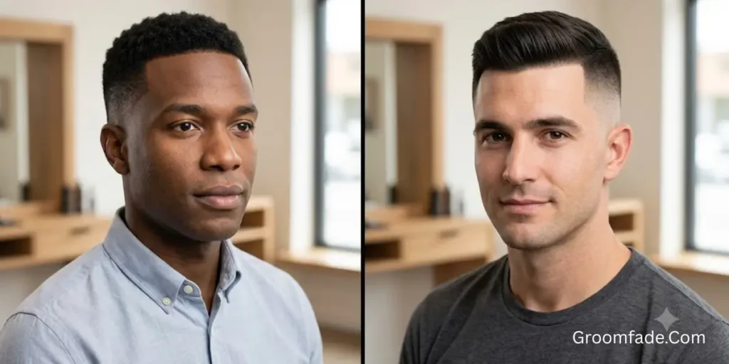 Taper Fade vs. Fade
