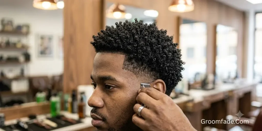 Temple Taper Afro