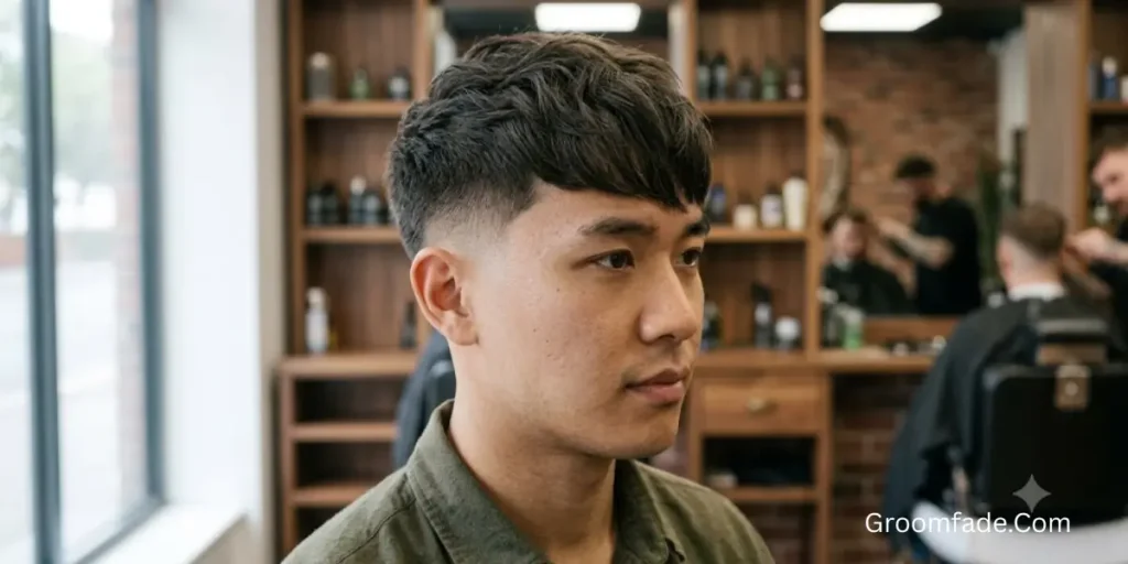 Textured Fringe Low Taper Asian