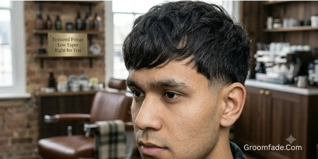 Textured Fringe Low Taper Right for You