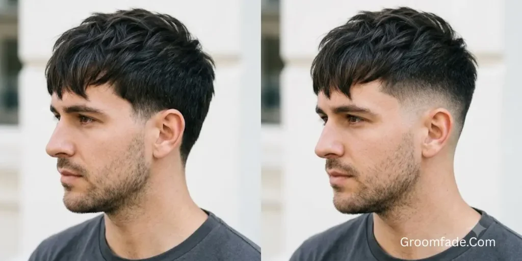 Textured Fringe Low Taper vs High Taper