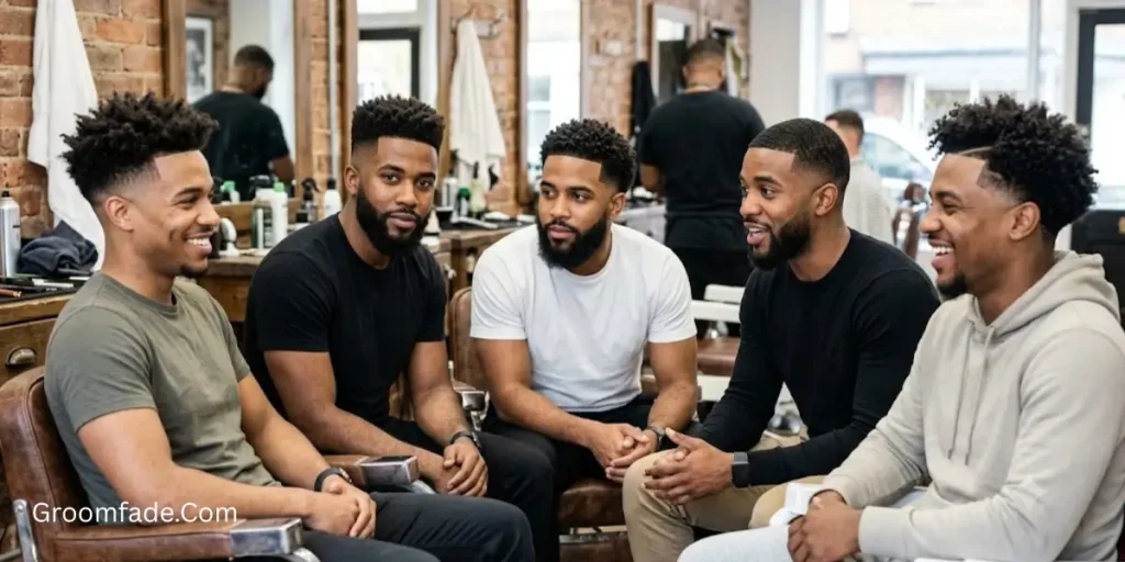 fade haircut styles for black males
