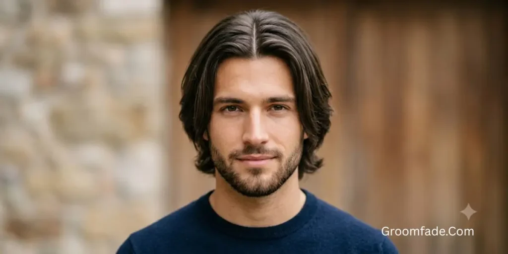 Classic Middle Part