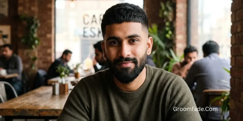 Crop Cut With Beard