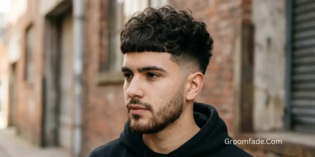Curly Edgar Haircut