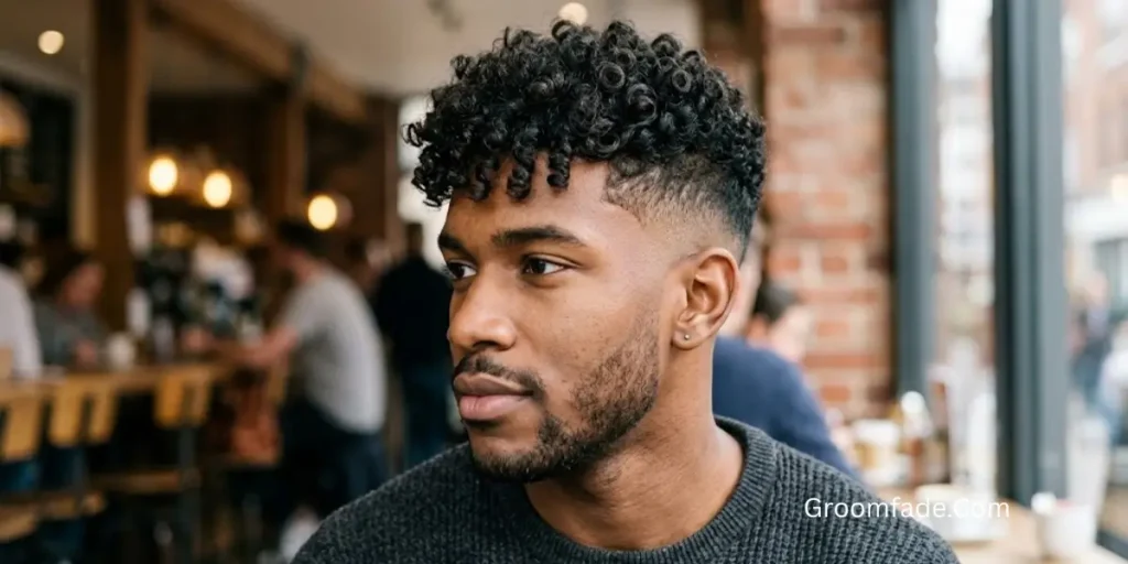 Curly French Crop Haircut