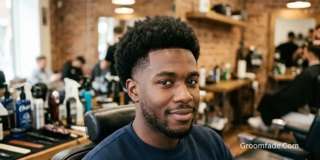 Drop Fade Afro