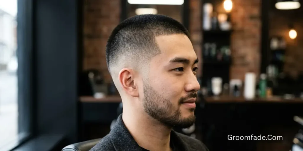 Drop Fade Buzz Cut
