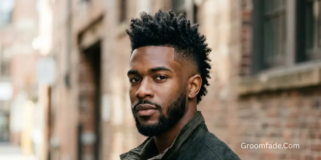 Drop Fade Faux Hawk