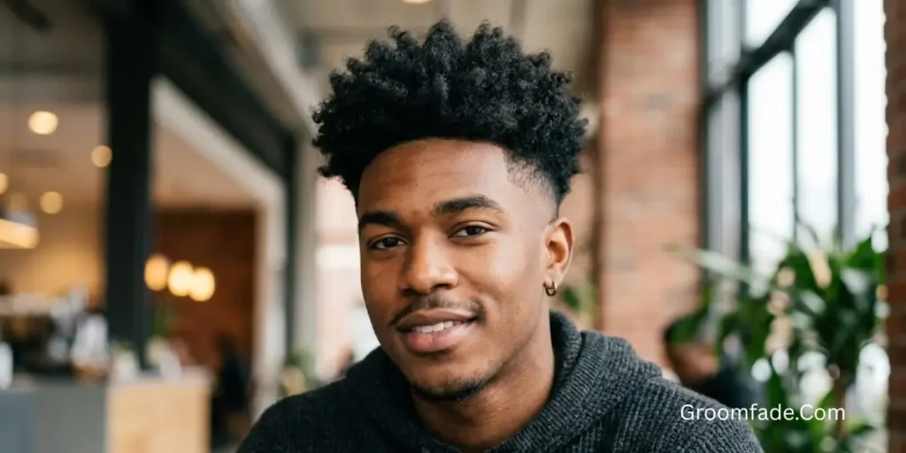 Drop Fade Fluffy Hair