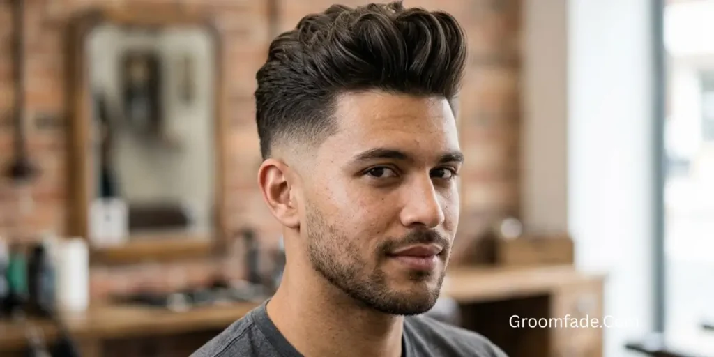 Drop Fade Quiff