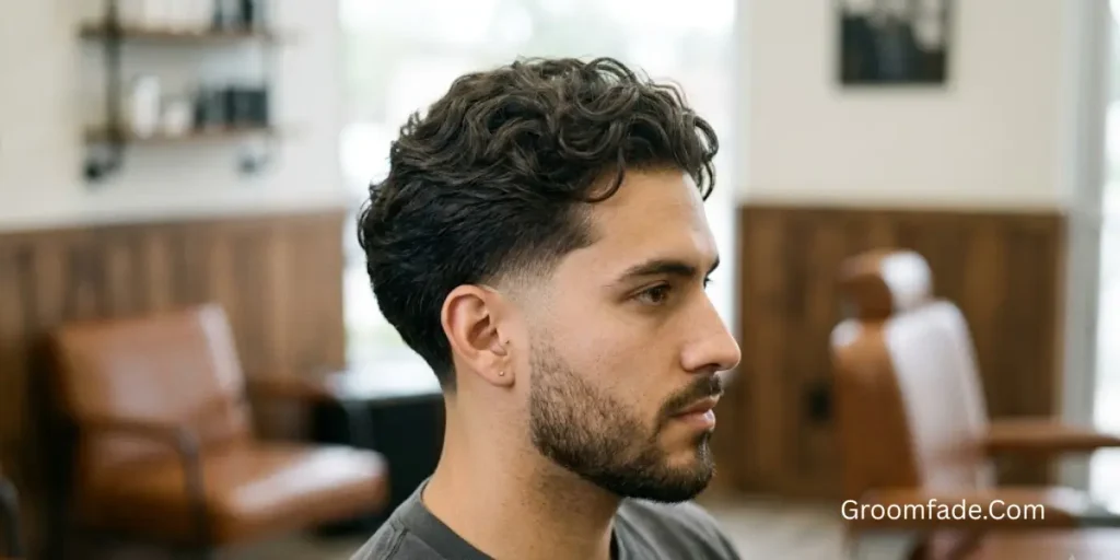 Drop Fade Wavy Hair