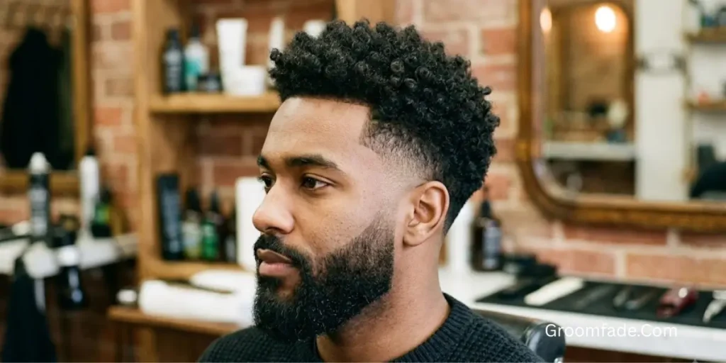 Drop Fade With Beard
