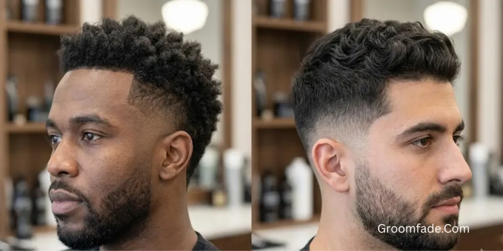 Drop Fade vs Mid Fade