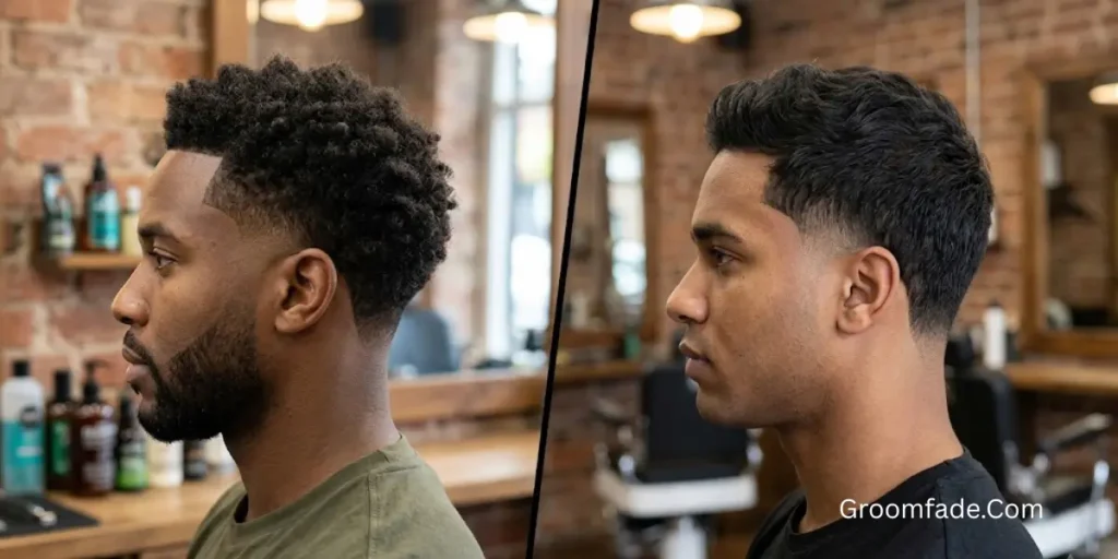 Drop Fade vs Taper Fade