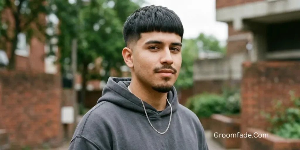 Edgar Cut for Straight Hair