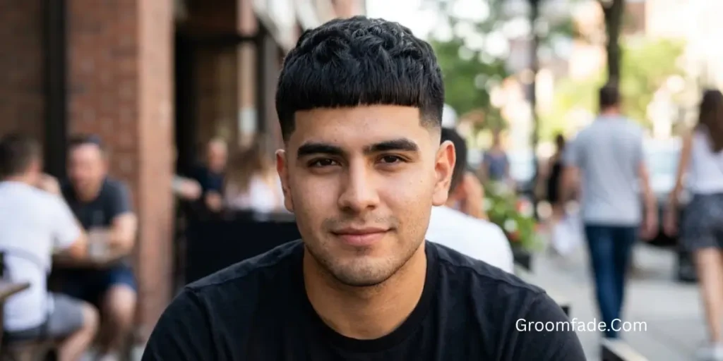 Edgar Haircut for Thick Hair