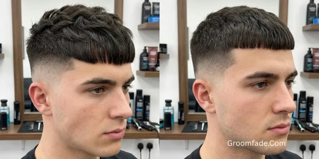 French Crop vs Caesar Cut