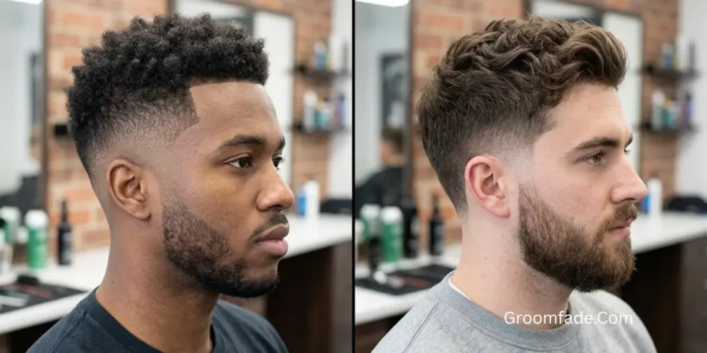 High Drop Fade vs Mid Drop Fade