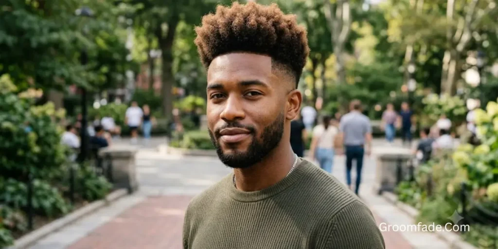 High Fade Afro