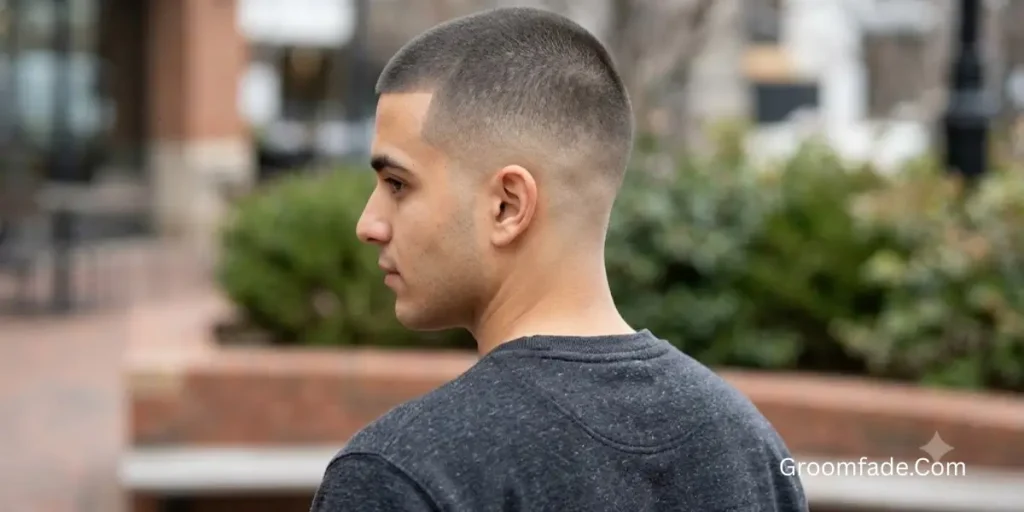 High Fade Buzz Cut