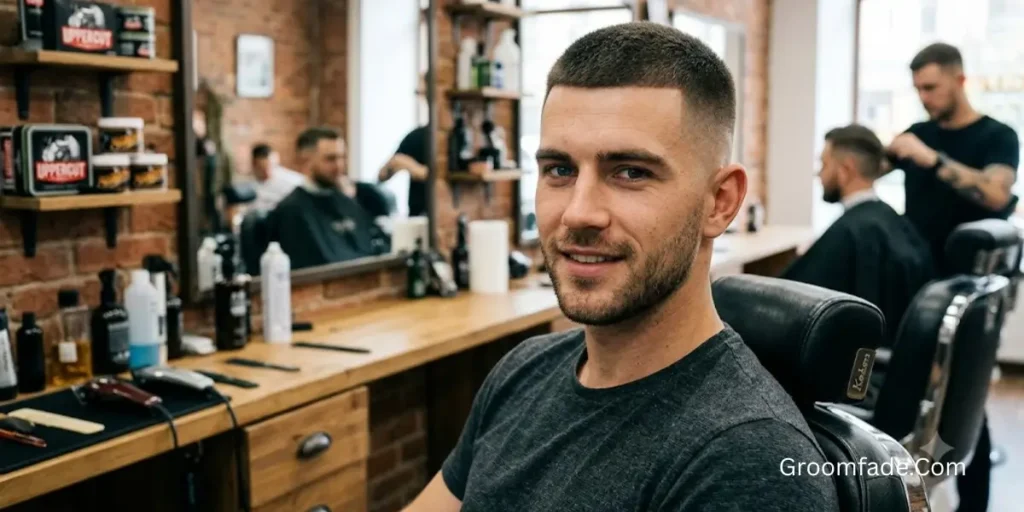 High Fade Crew Cut