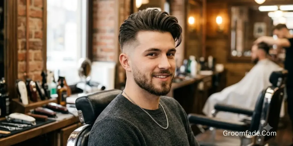 High Fade Long on Top