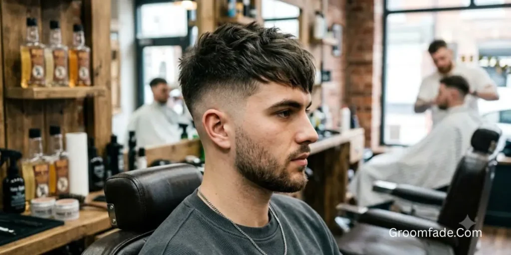 High Fade Textured Crop