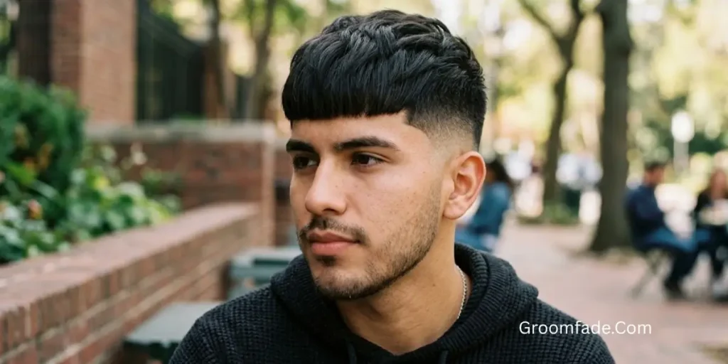 Long Top Edgar Haircut