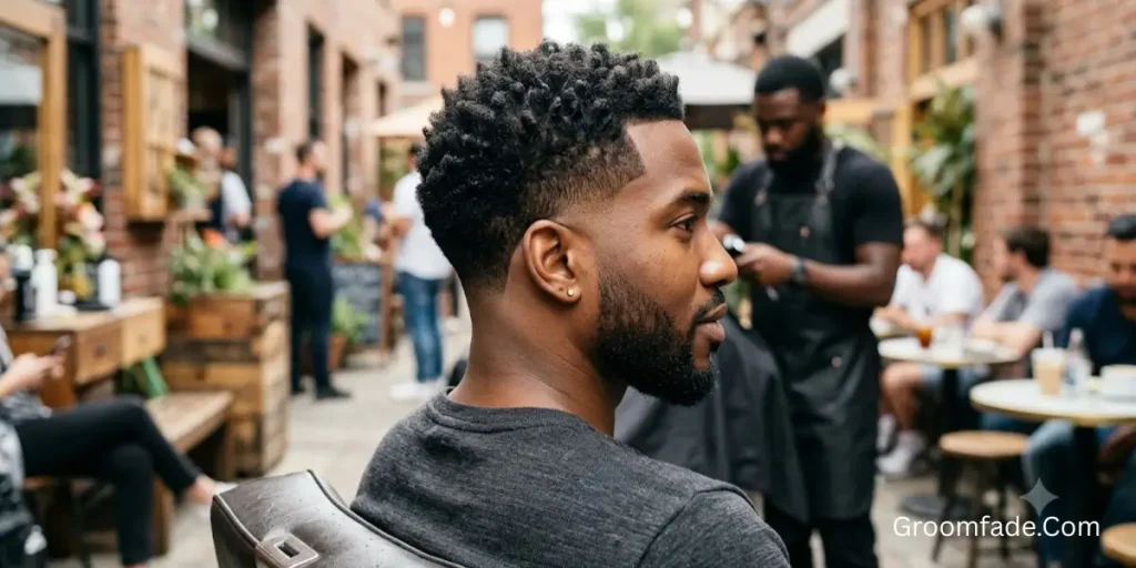 Low Drop Fade