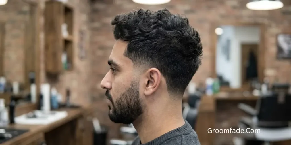 Low Drop Fade with Bulk