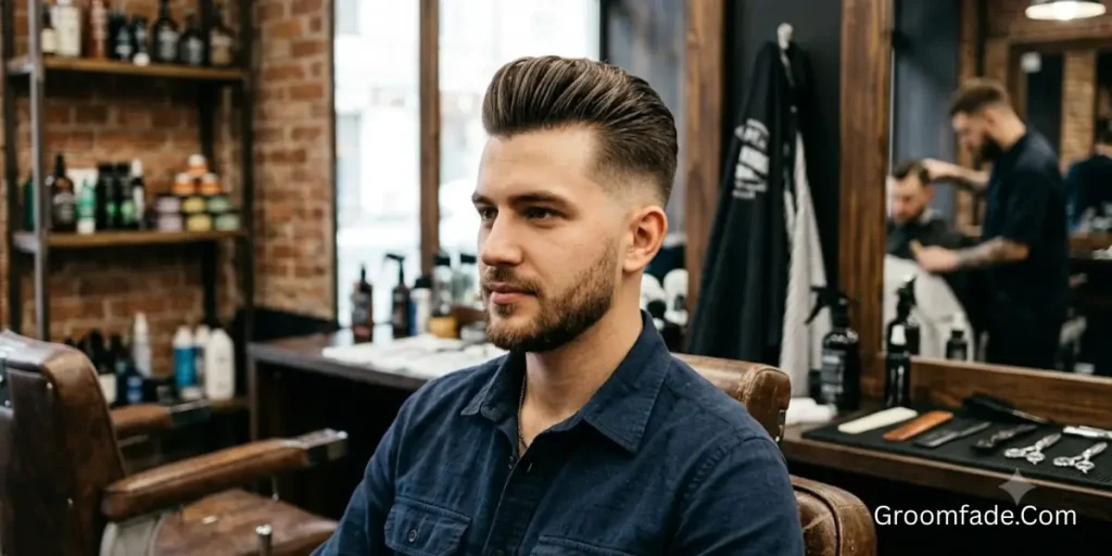 Low Fade Pompadour