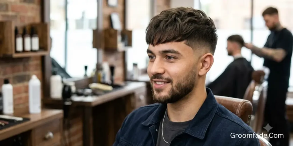 Low Fade With Fringe