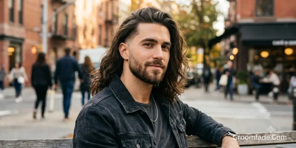 Low Fade With Long Hair