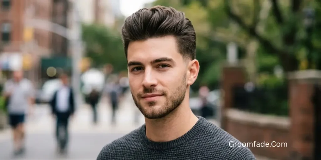 Medium Quiff Haircut